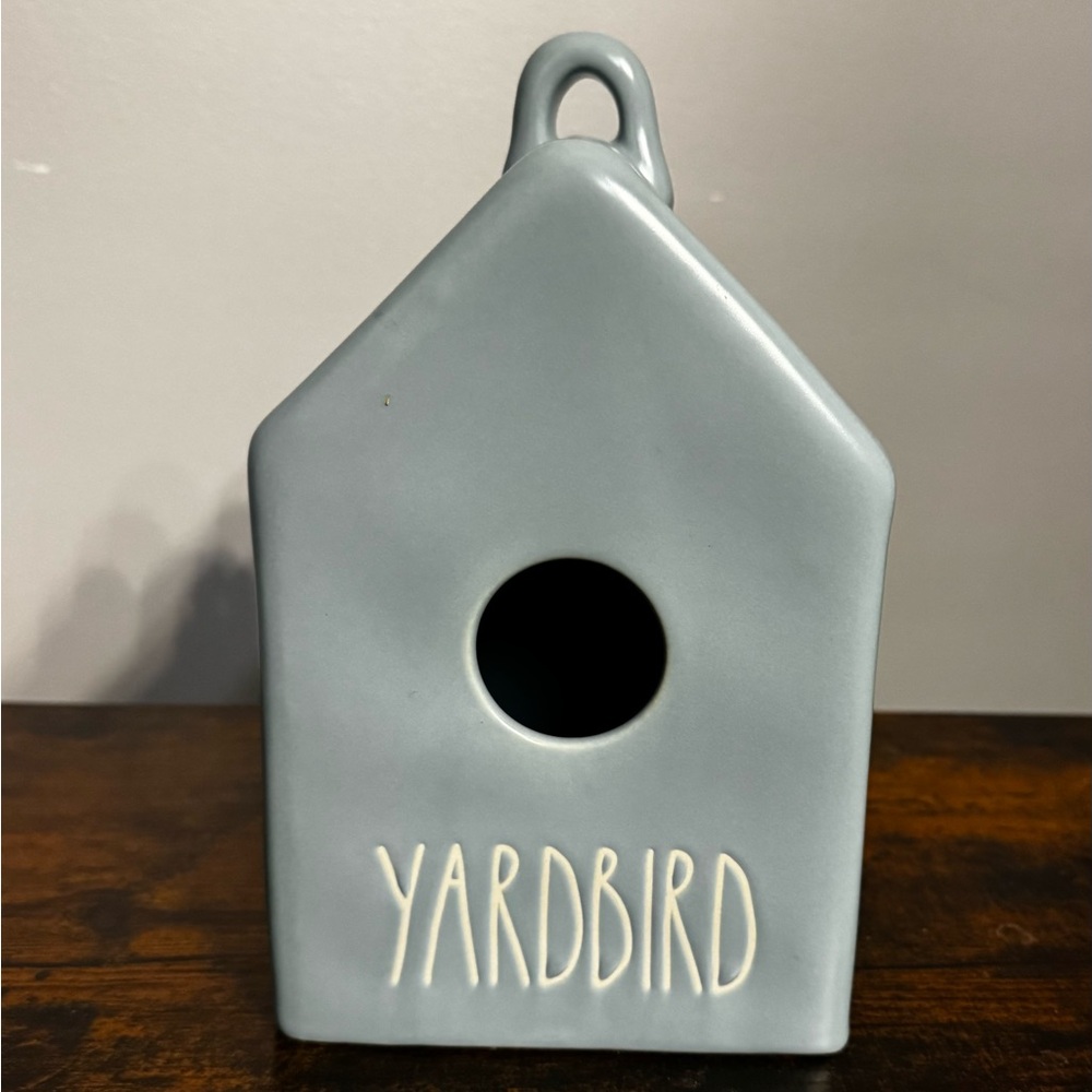 Rae Dunn Blue Birdhouse